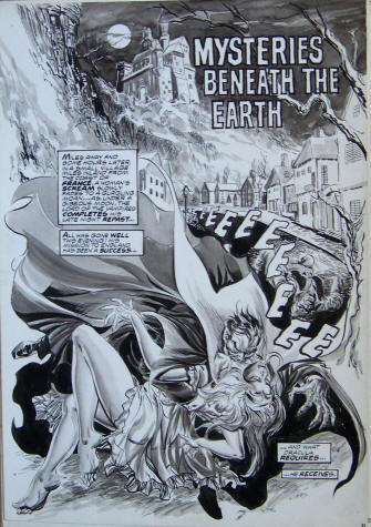 Call of Dracula Sonny Trinidad Original Art Page 11