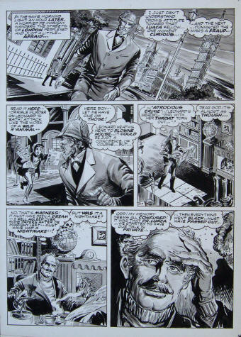 Call of Dracula Sonny Trinidad Original Art Page 14