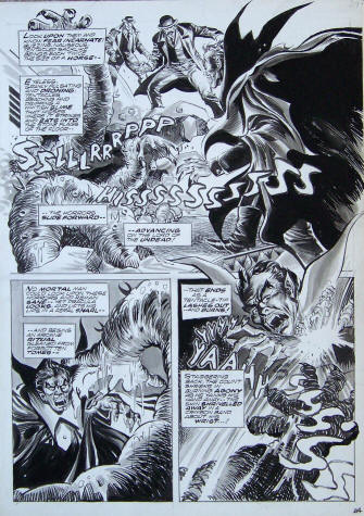 Call of Dracula Sonny Trinidad Original Art Page 24