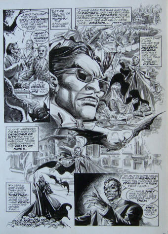 Call of Dracula Sonny Trinidad Original Art Page 8