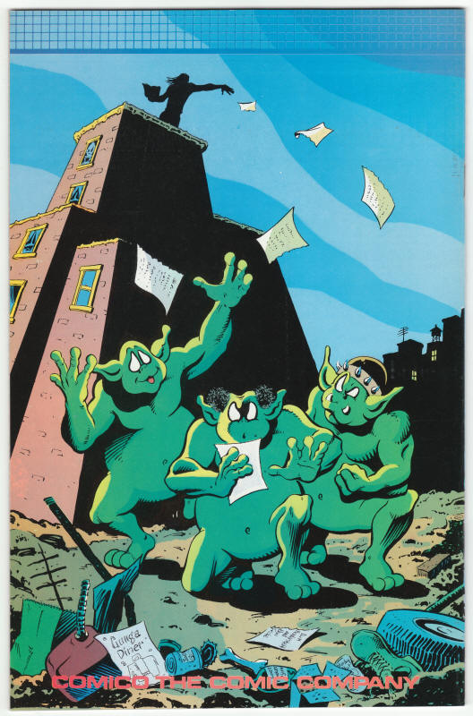 Trollords #1 back cover