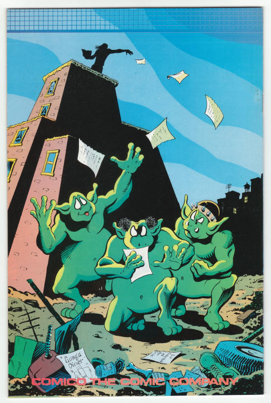 Trollords #1 back cover