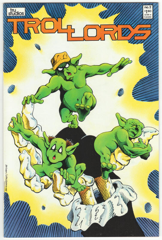 Trollords #2 1986 Tru front cover