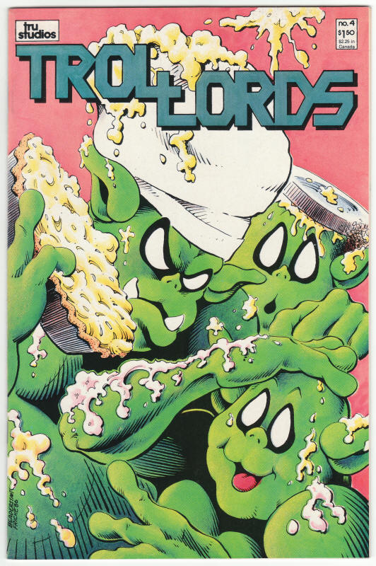 Trollords #4 1986 Tru front cover