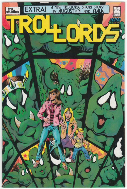 Trollords #9 1986 Tru front cover