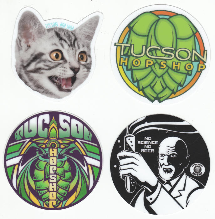 Tucson Hop Shop Vinyl Stickers