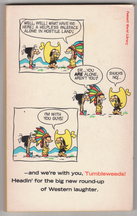 Tumbleweeds #3 back cover