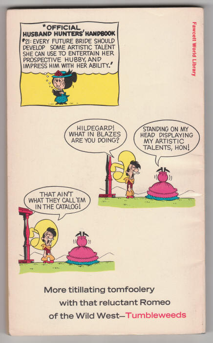 Tumbleweeds #4 back cover