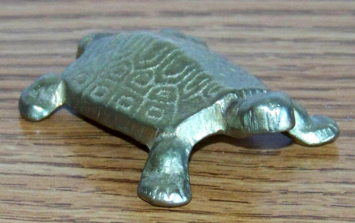 Early 1970s Brass Turtle