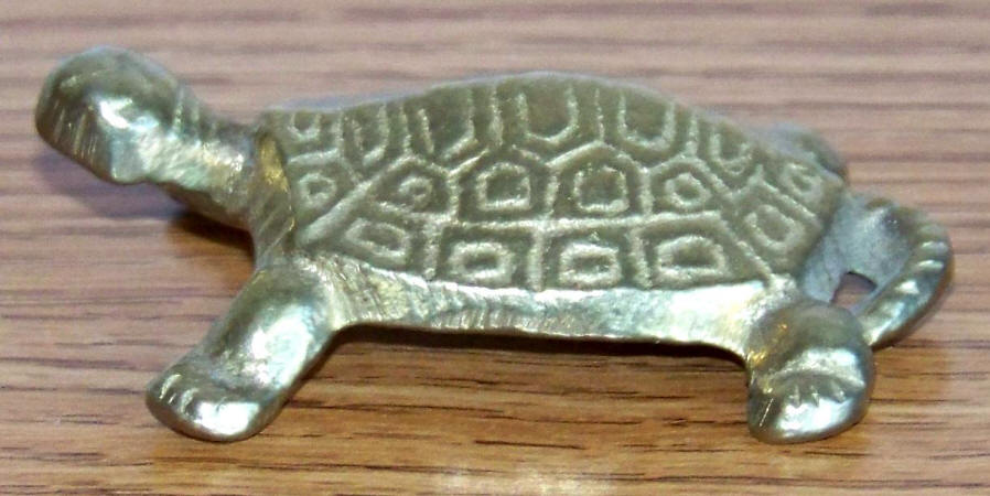 Early 1970s Brass Turtle