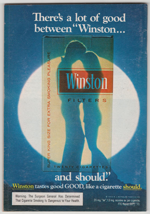 TV Guide #1089 February 1974 back cover