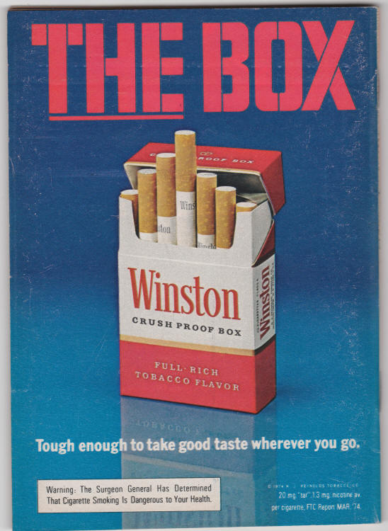 TV Guide #1124 October 12 1974 back cover