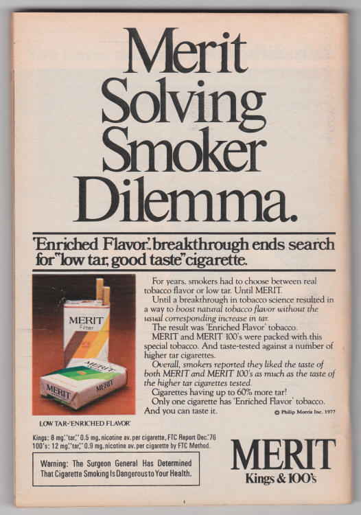 TV Guide #1277 September 17 1977 back cover