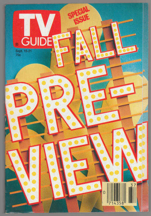 TV Guide #1955 September 1990 front cover