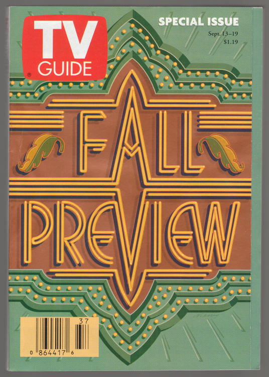 TV Guide #2320 September 1997 front cover