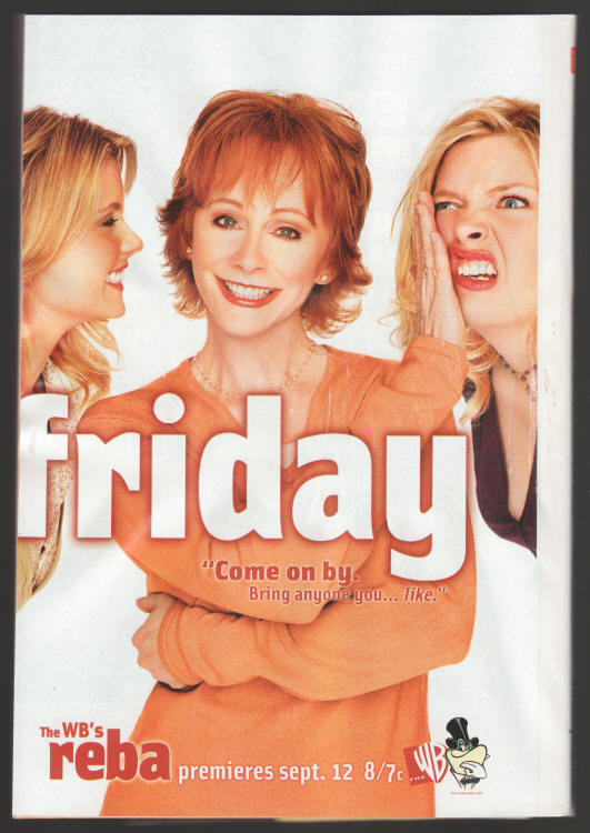 TV Guide #2633 September 2003 back cover