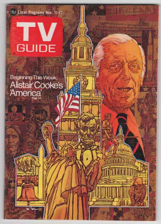 TV Guide #524 #1024 November 1972 front cover