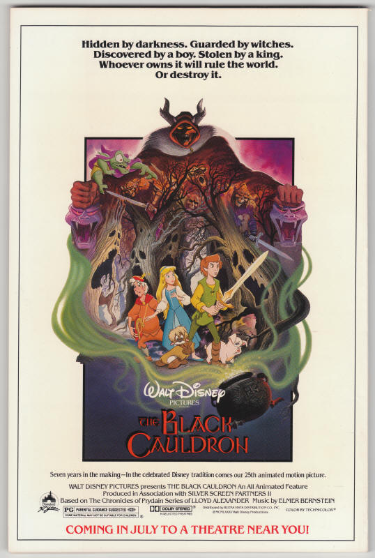 Uncle Scrooge Goes To Disneyland back cover