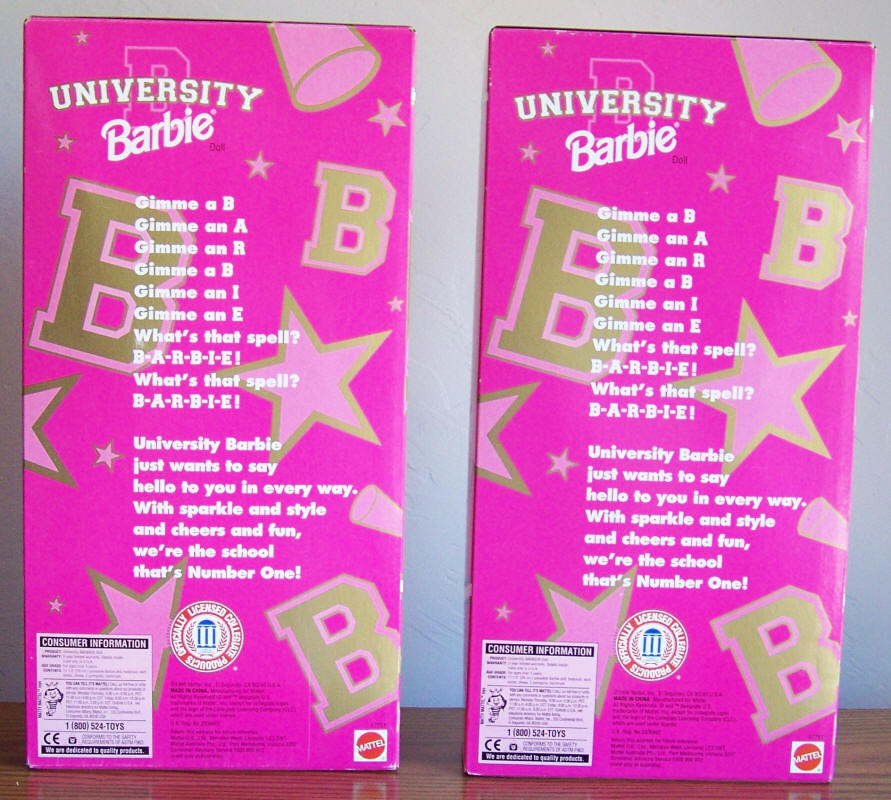 University Arizona Barbies