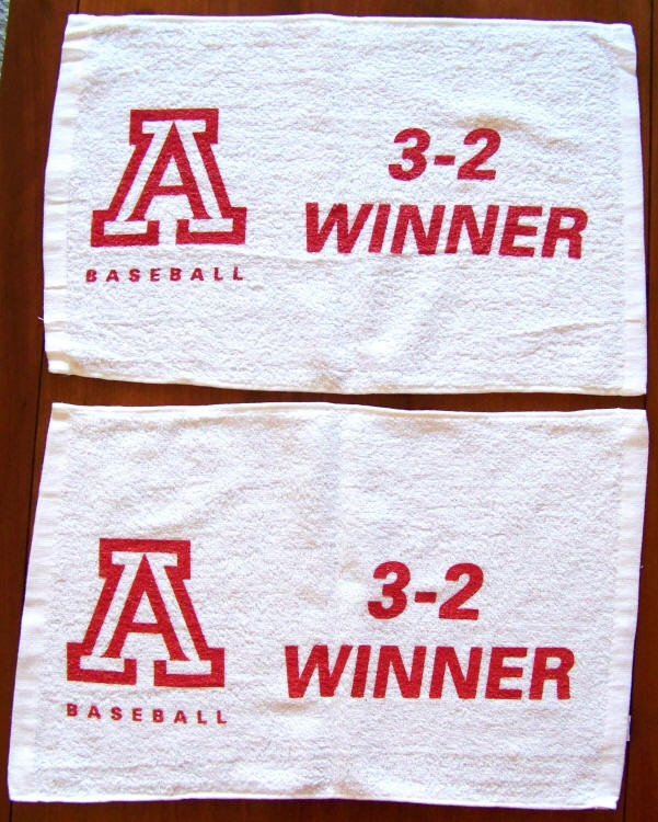 University of Arizona Wildcats Baseball Rally Towels