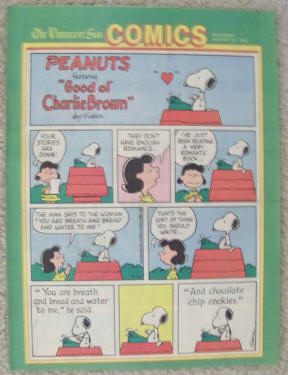 Vancouver Sun Comics August 30, 1986