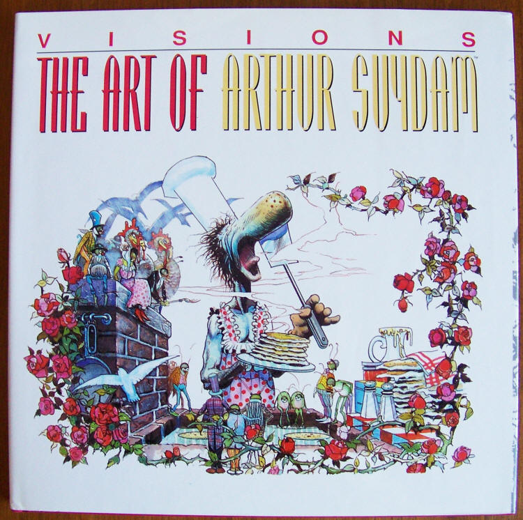 Visions The Art Of Arthur Suydam Signed Limited Edition front cover