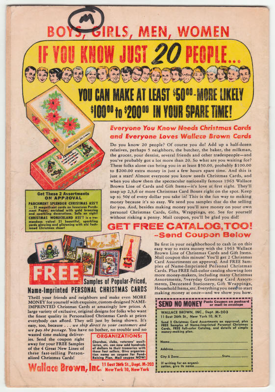 Voyage To The Deep #3 back cover