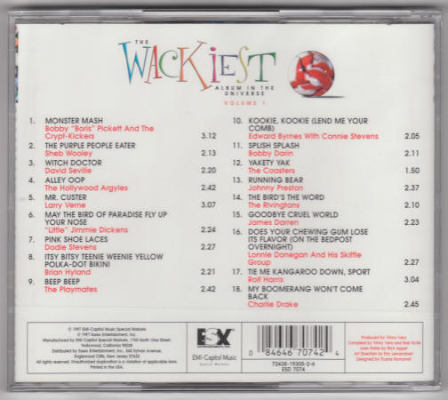 The Wackiest Album In The Universe Volume 1