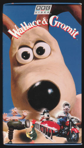 Wallace and Gromit VHS Box Set Slipcase Side Panel