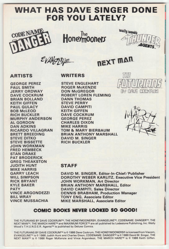 Wally Woods Thunder Agents #4