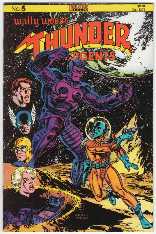 Wally Woods Thunder Agents #5