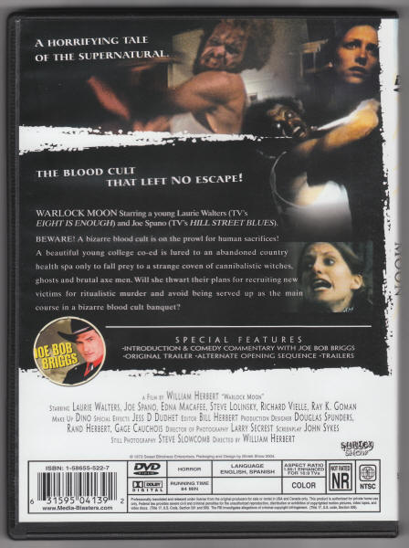 Warlock Moon DVD
