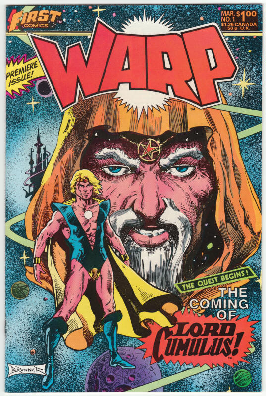 Warp #1 front cover