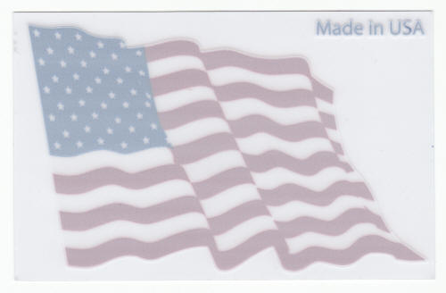 United States Waving Flag Sticker