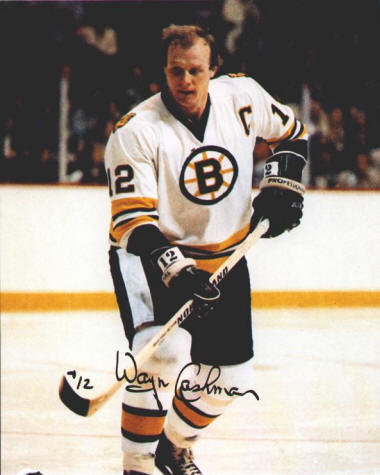 Wayne Cashman Signed Photo