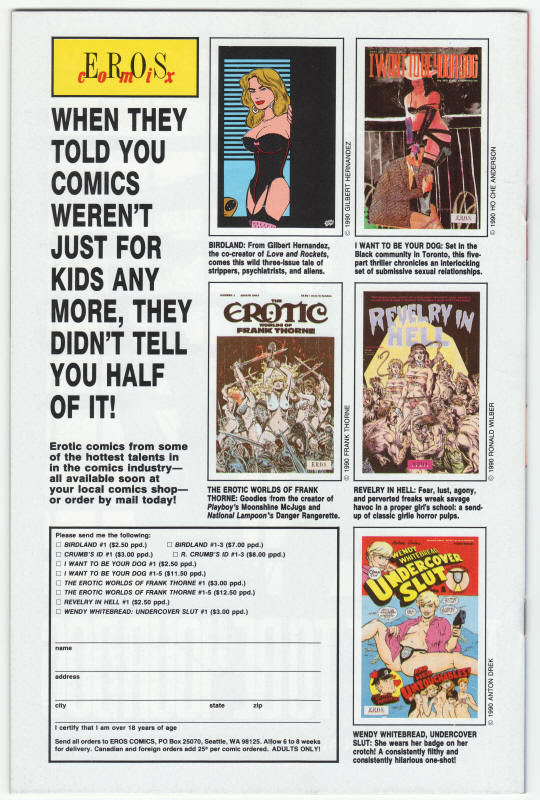 Wendy Whitebread Undercover Slut 1 back cover