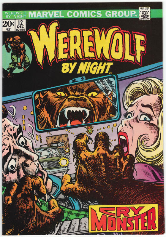 Werewolf By Night #12 front cover
