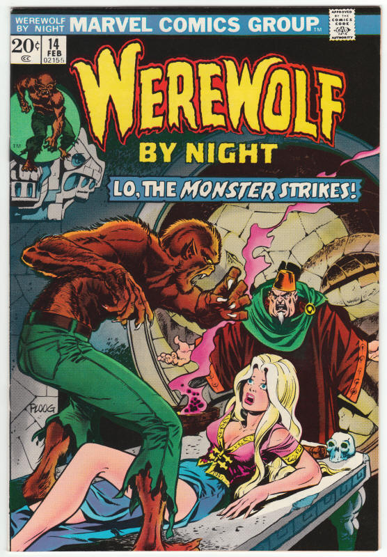 Werewolf By Night #14 front cover
