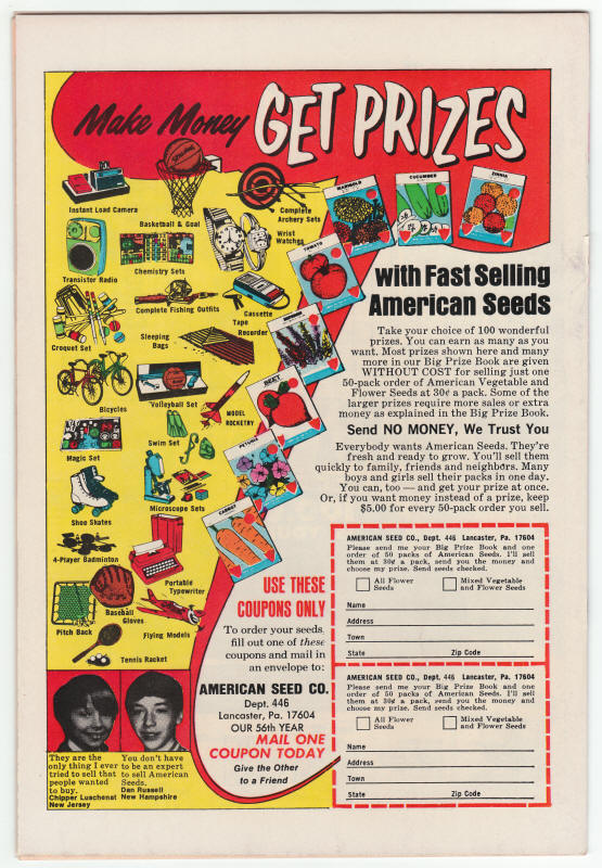 Werewolf By Night #18 back cover