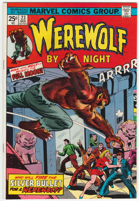 Werewolf By Night #23 front cover