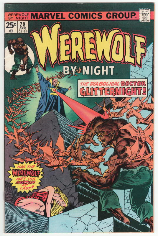 Werewolf By Night #28 front cover