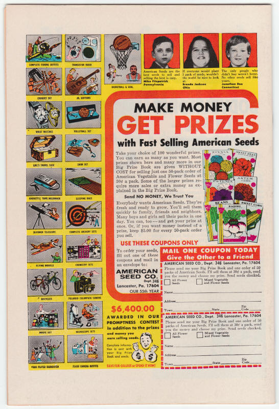 Werewolf By Night #6 back cover