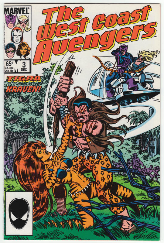 West Coast Avengers Volume 2 #3 front cover