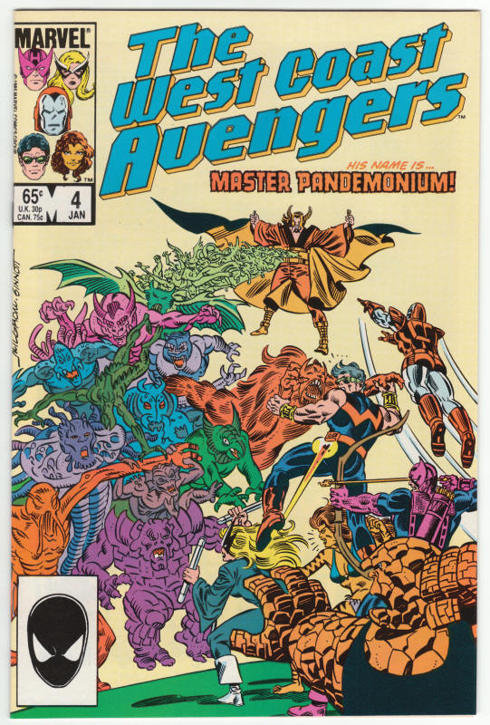 West Coast Avengers Volume 2 #4 front cover