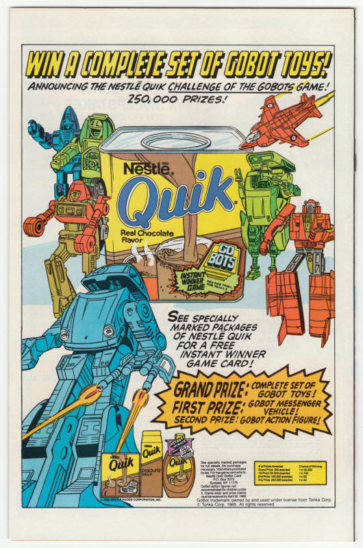 West Coast Avengers Volume 2 #4 back cover