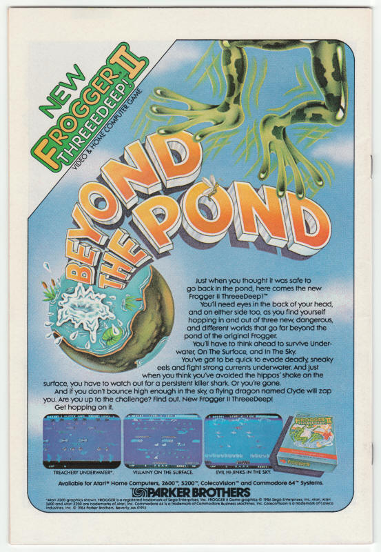 West Coast Avengers Volume 1 #4 back cover