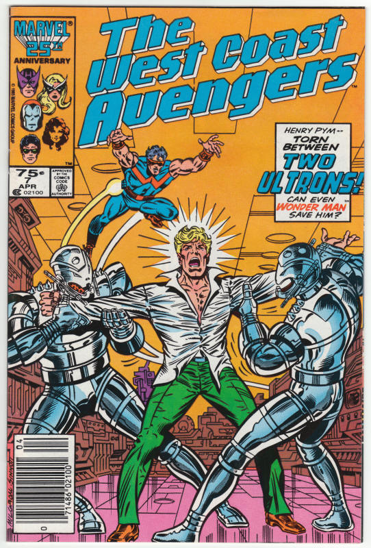 West Coast Avengers Volume 2 #7 front cover