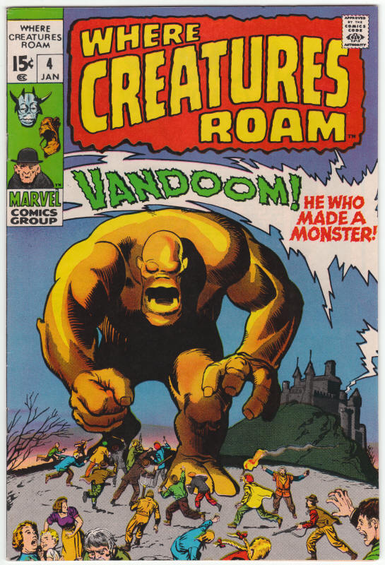 Where Creatures Roam #4 front cover