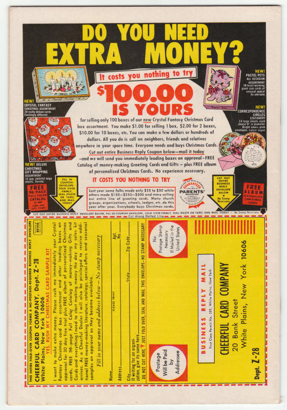 Where Creatures Roam #8 back cover