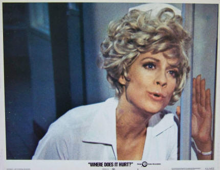 Where Does It Hurt Lobby Card #1